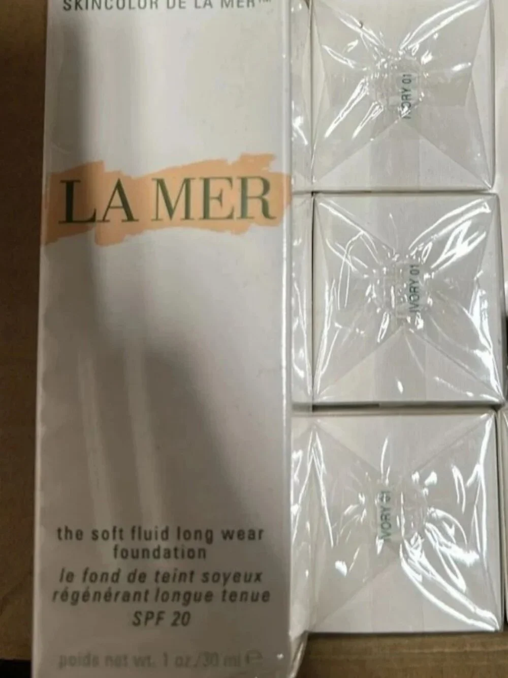 La Mer The Soft Fluid Long Wear Foundation SPF 20 1 oz NEW Luxury